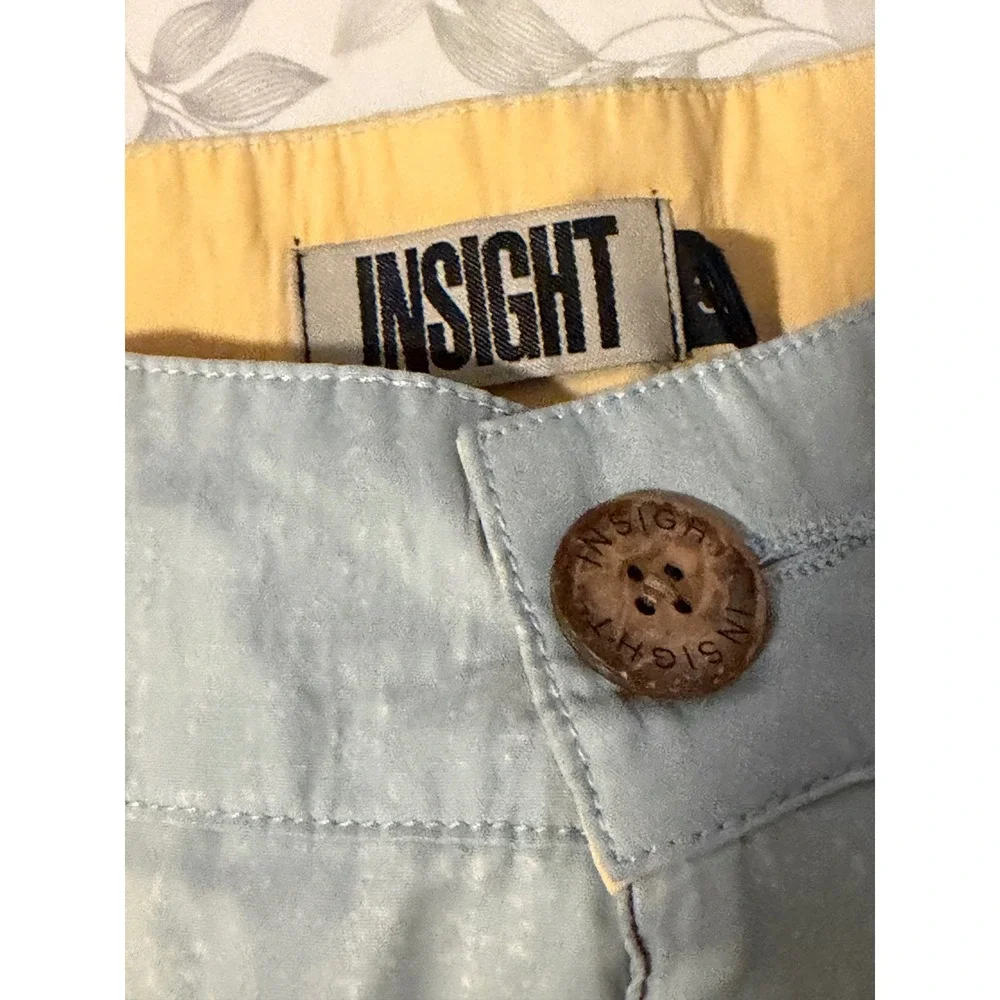 Insight Malibu Boardshorts Mens 32 Burgundy Yellow Blue Colorblock Swim NEW